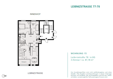 Preisvorteil sichern: Vermietete Wohnung in Ku´damm Nähe, 10625 Berlin, Etagenwohnung